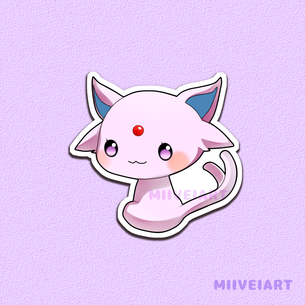 Eeveelutions Vinyl Stickers 3x3"