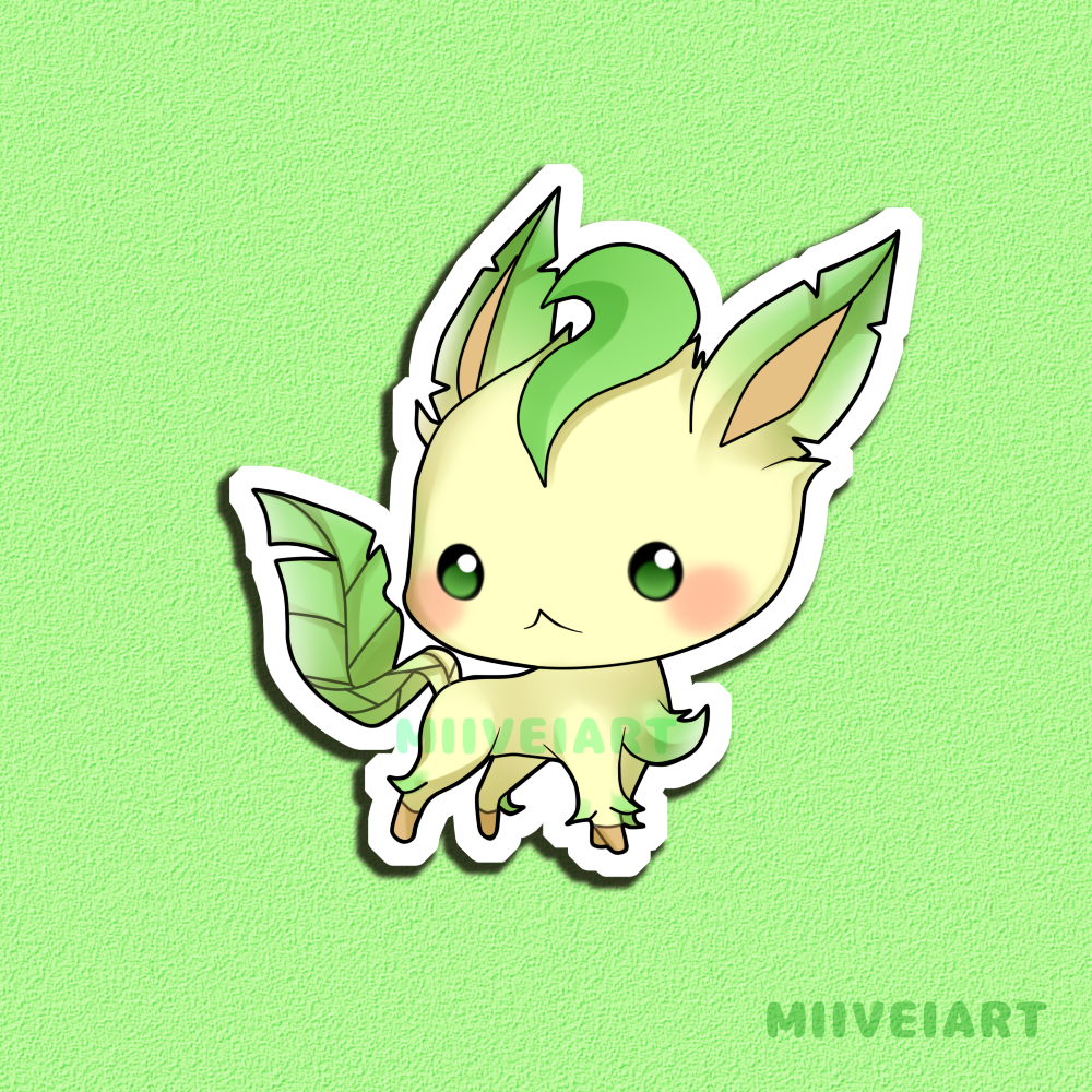 Eeveelutions Vinyl Stickers 3x3"