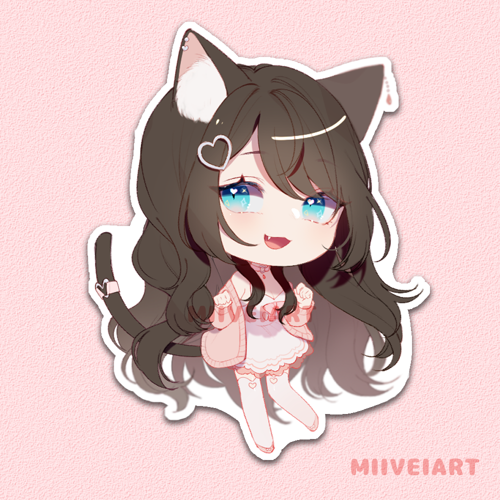 Hana1.0 Fleur 3 inch Vinyl Sticker