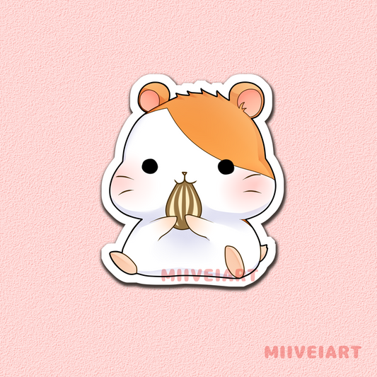 Hamtaro Vinyl Sticker 3x3"