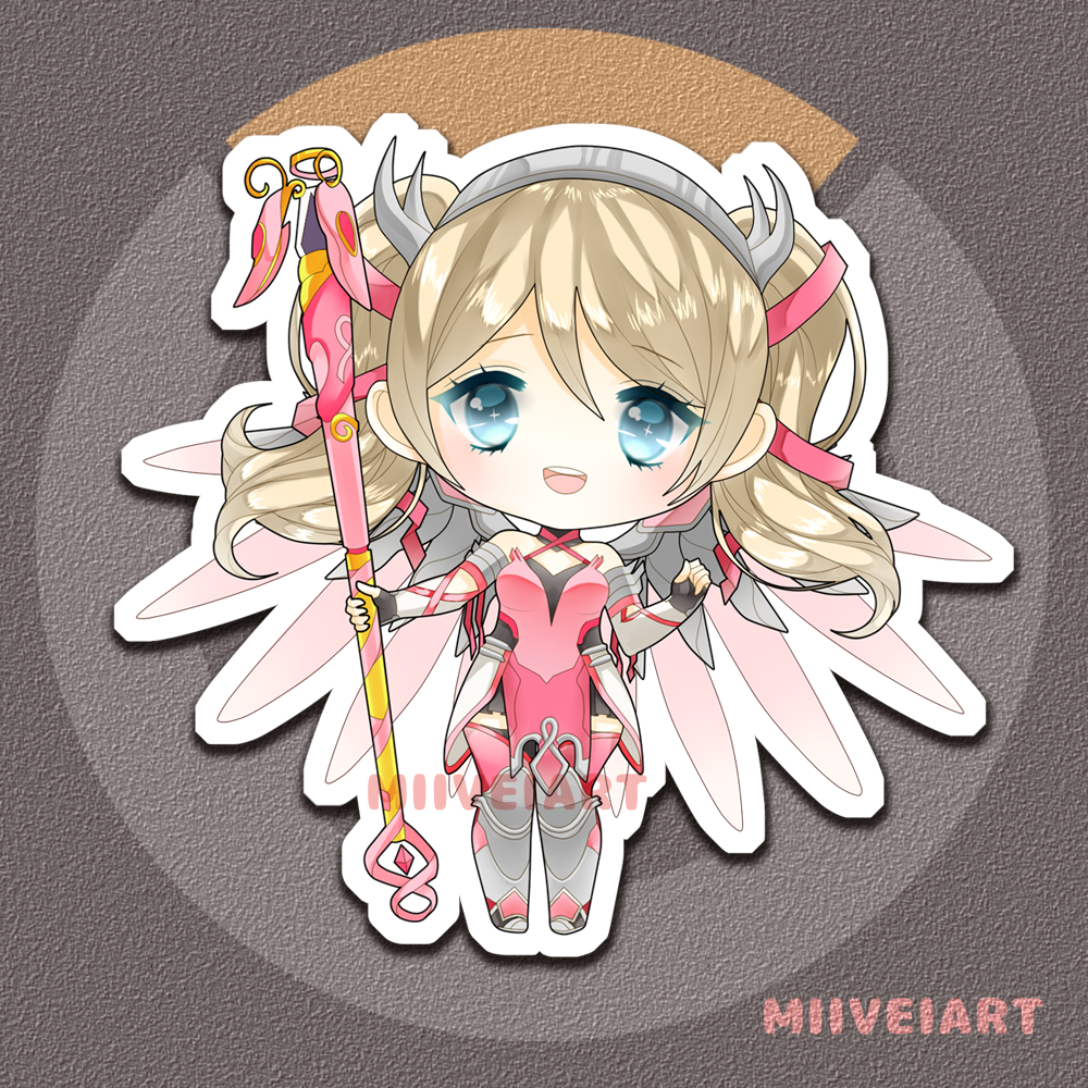 Overwatch Vinyl Stickers 3x3"