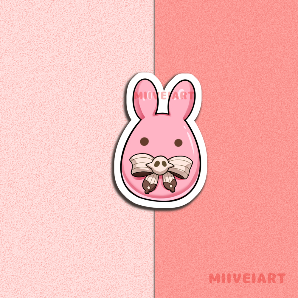 Hanako Nene and Mokke Vinyl Sticker 3x3"