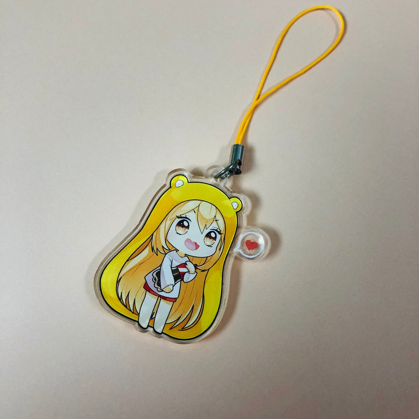 Umaru-Chan Double-Sided Clear Acrylic Charm