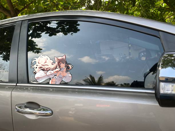 Hana de la Lune Car/Waterbottle Sticker