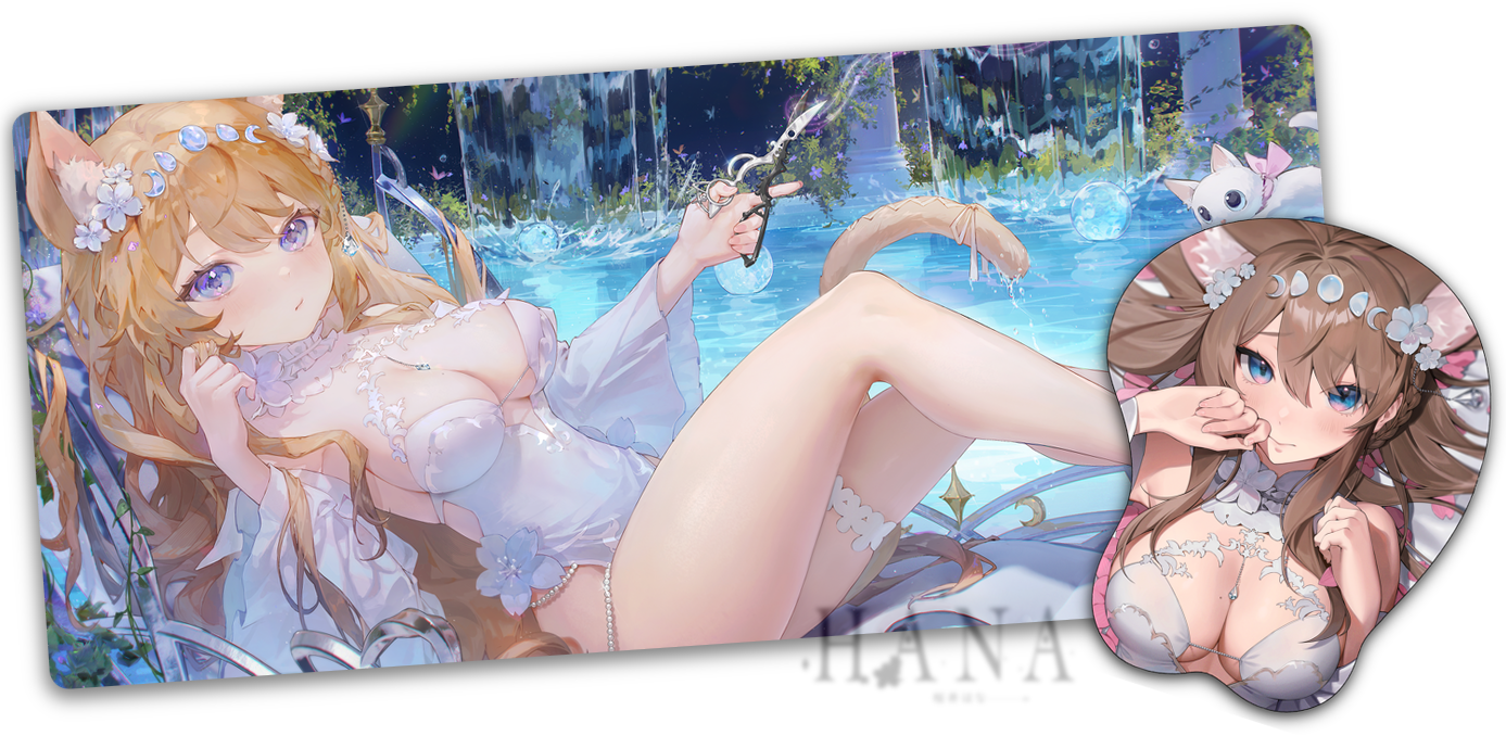 BUNDLE Desk Mat + Booba Mousepads Hana