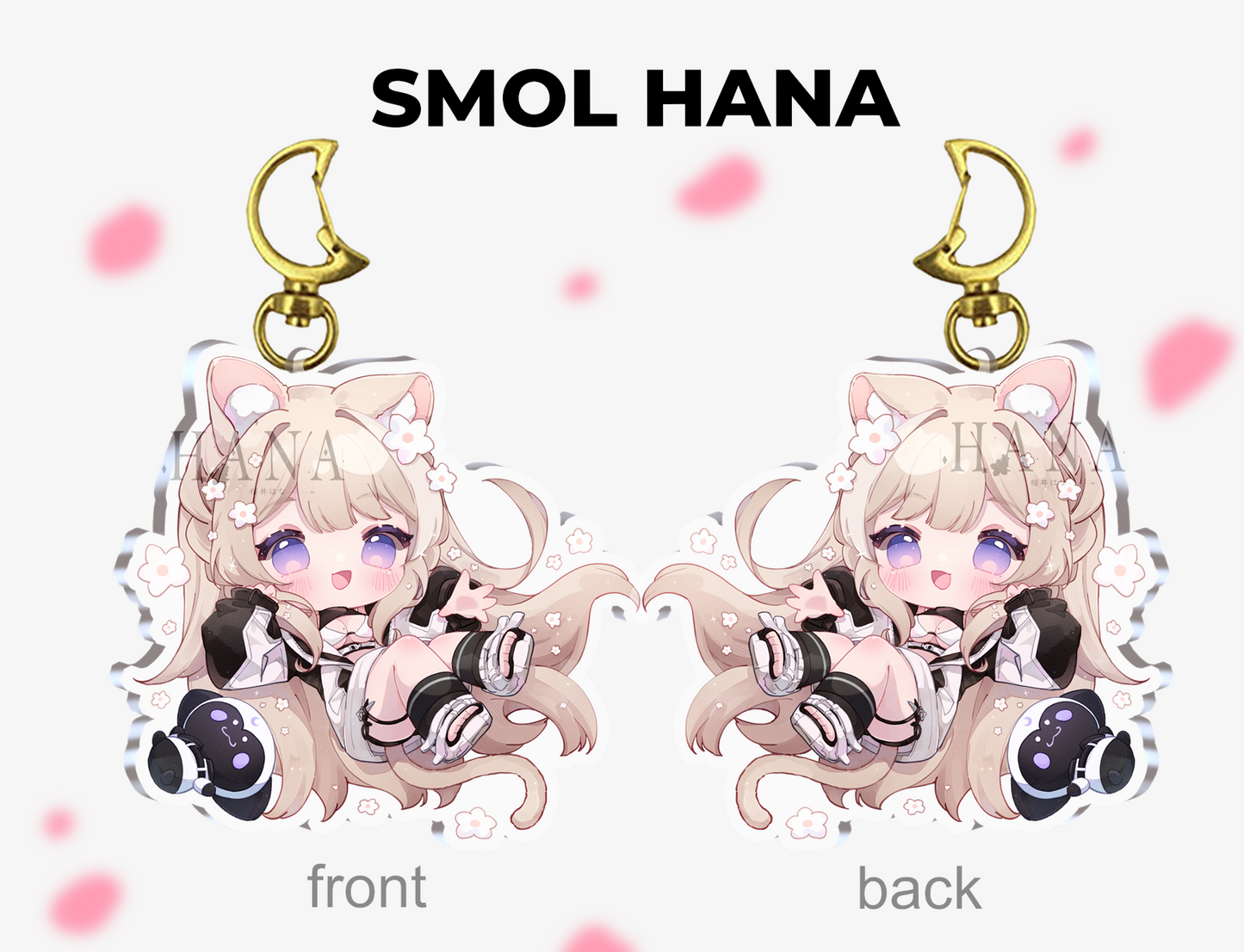 Smol Hana Keychain 3in