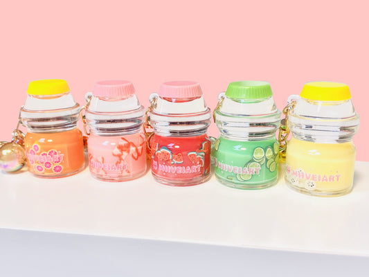 3D Mini Fruit Yakult Charms