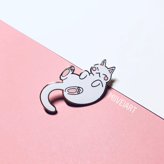 Kitty Enamel Pin 1.4"