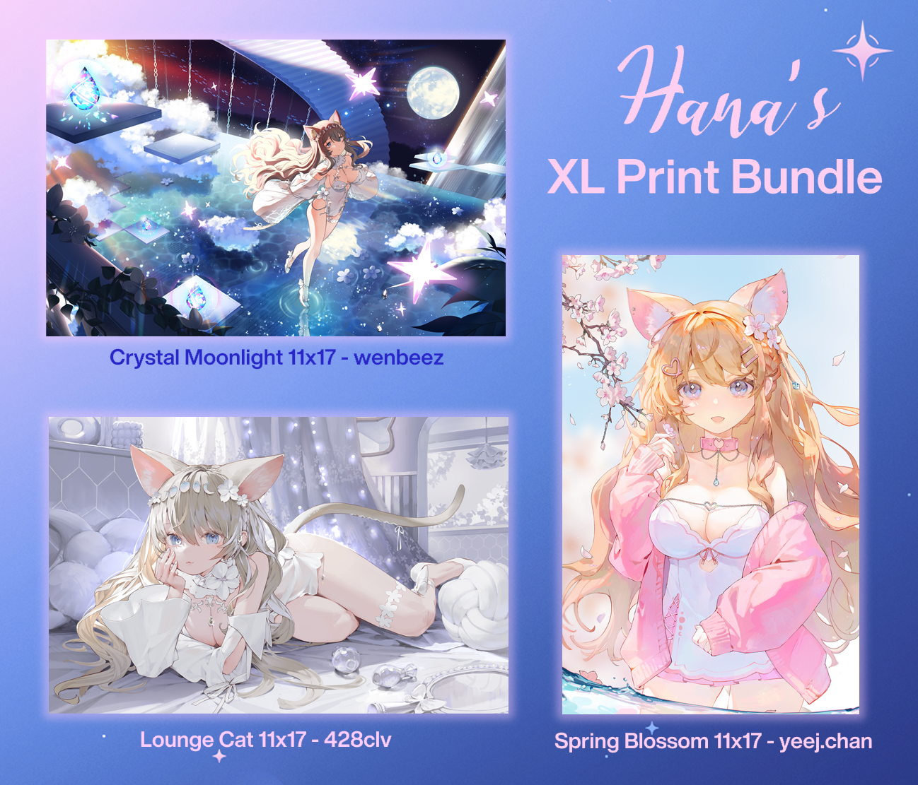 Hana 5Year Anniversary XL Print Bundle