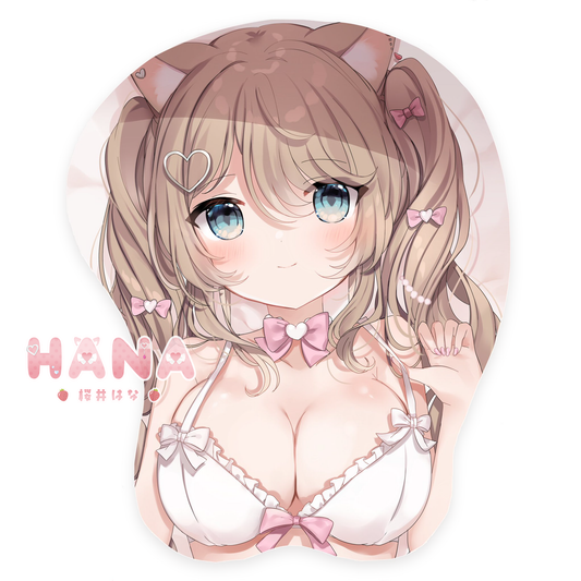 Hana1.0 3D Oppai Mousepad