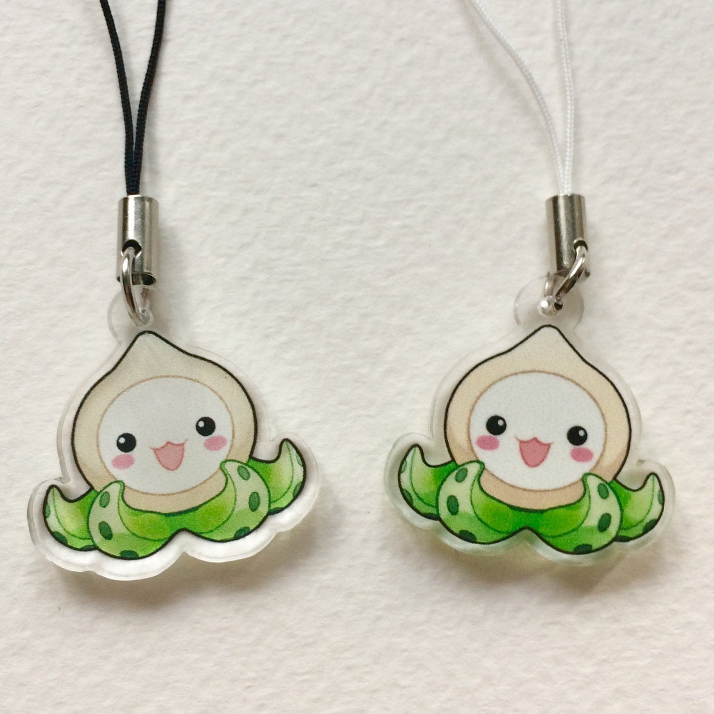 Pachimari OW Double-Sided Clear Acrylic or Epoxy Resin Charm