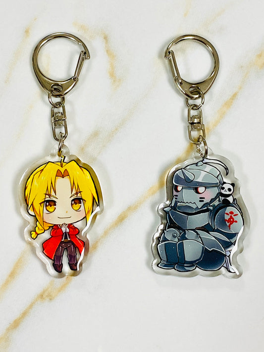 Glitter Epoxy Charms: FMA Chibi