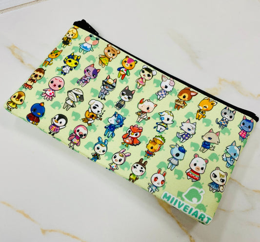 Animal Canvas Pouch