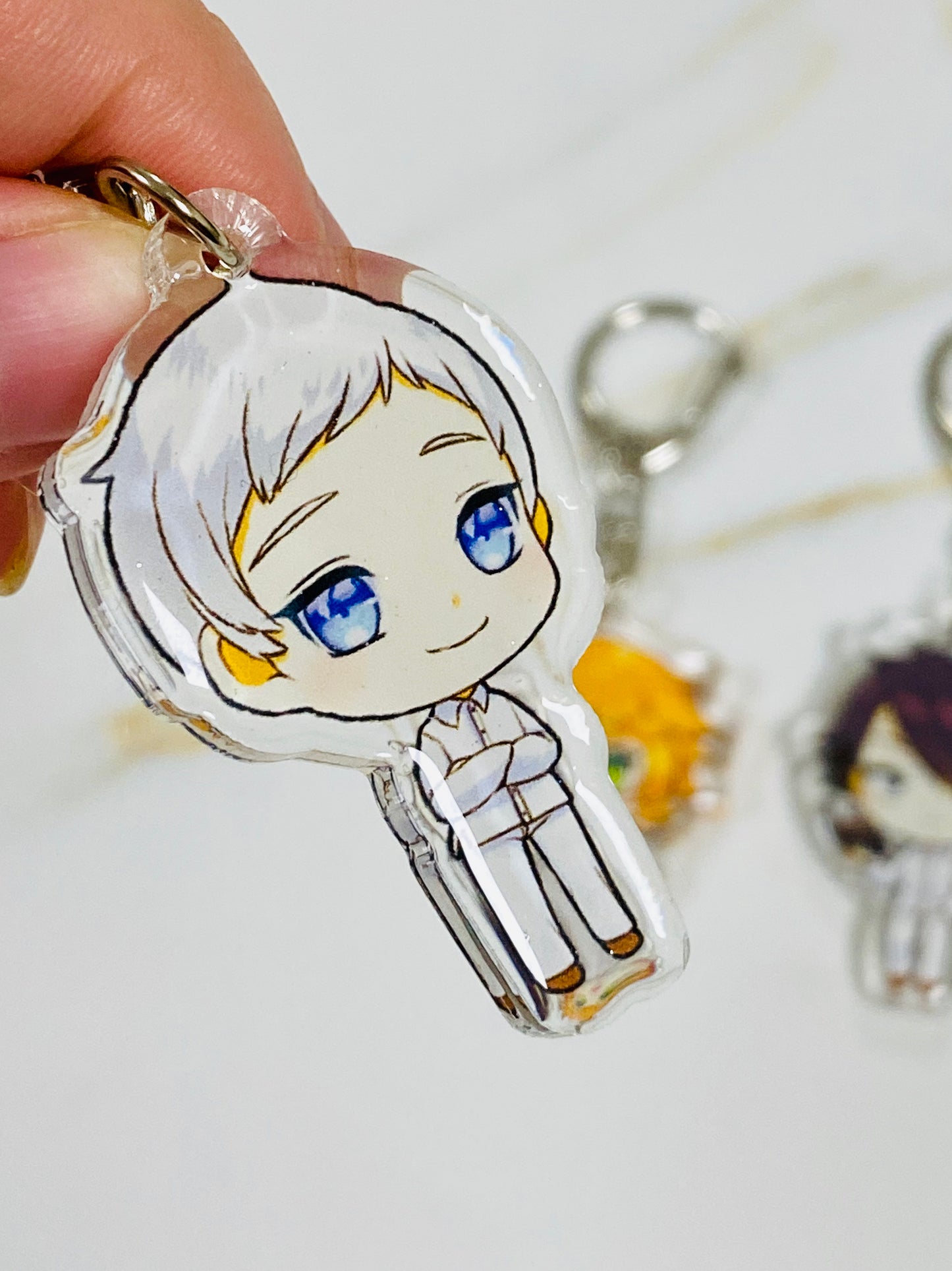 Glitter Epoxy Charms: YNN