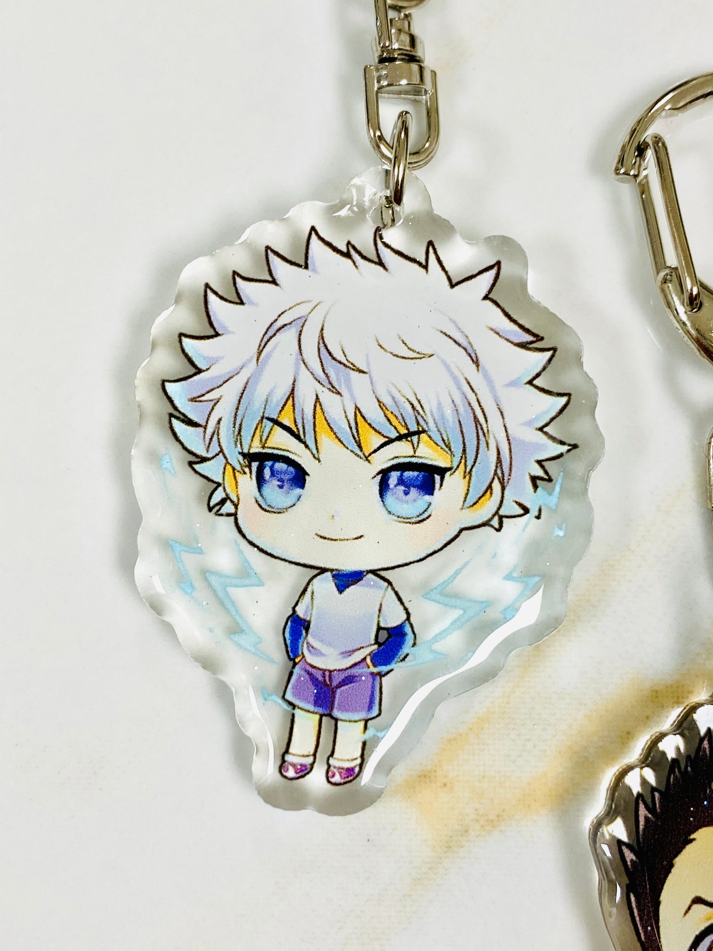 Glitter Epoxy Charms: HH Chibi