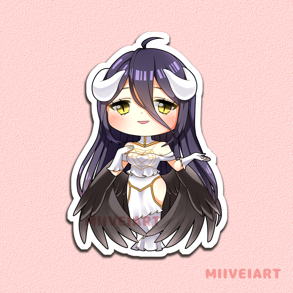 Albedo Vinyl Sticker 3x3"